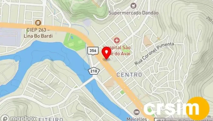 mapa de LOJA INEX ITAPERUNA Loja de Roupa em Itaperuna