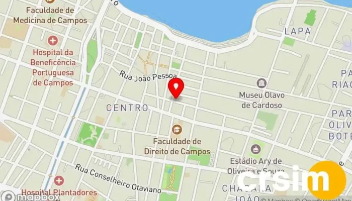 mapa de Loja Kloset Loja de Roupa em Campos dos Goytacazes