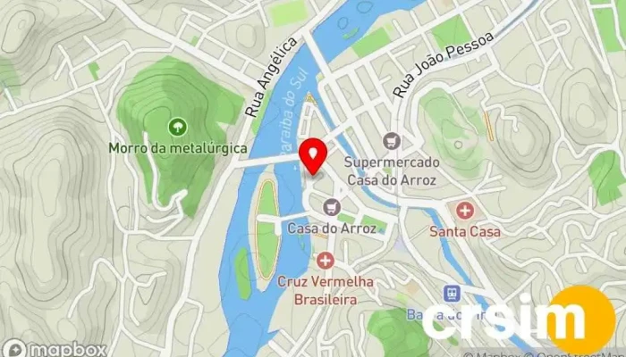 mapa de Loja Lyz Venuto- Centro /Barra do Piraí Loja de Roupa em Barra do Piraí