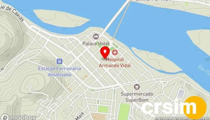 mapa de Loja Mega Brás Roupas E Acessórios Loja de Roupa em São Fidélis