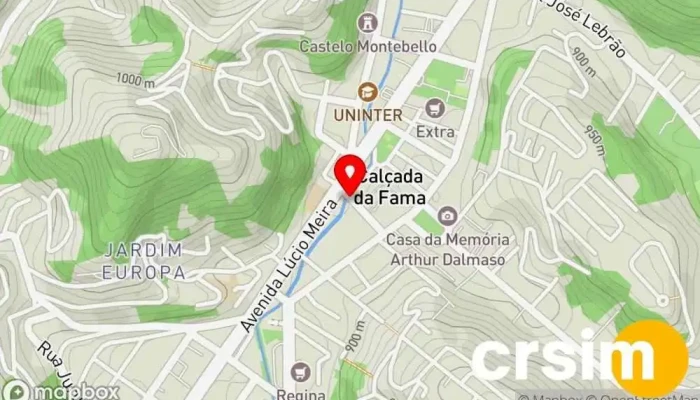mapa de Loja Natura By Vivian Loja de cosmético em - Loja 64 - Várzea