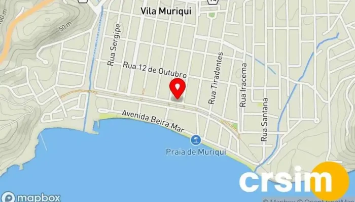 mapa de Loja Pé na roça Loja em Mangaratiba