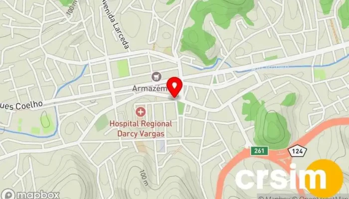 mapa de Loja PIER Loja de Roupa em Rio Bonito