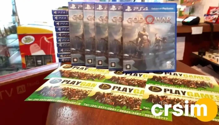 Loja Play Games -  Tudo - Paraty