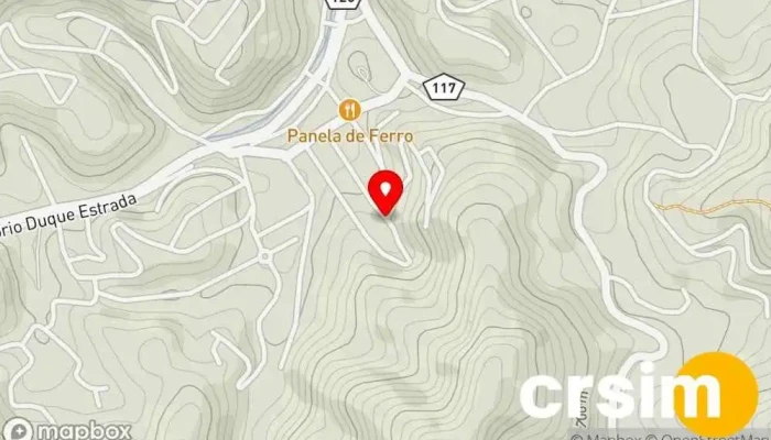 mapa de Loja Sindcred Loja de Roupa em Paty do Alferes
