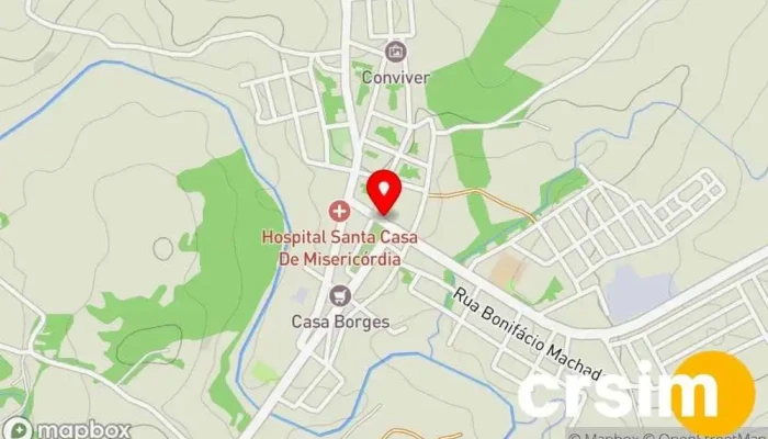 mapa de Loja Zema Abadia dos Dourados Loja de eletrodomésticos em - Centro