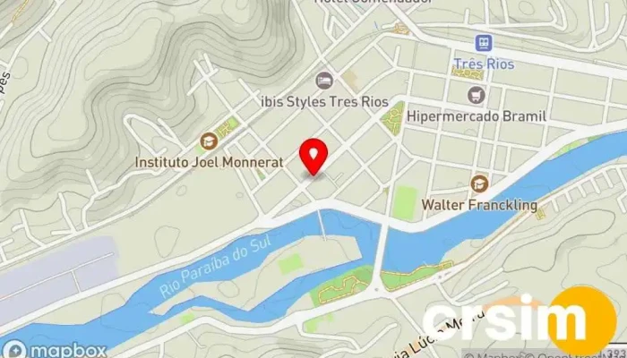 mapa de LojaDeBiquini.com.br - RiodeSol: Biquinis e Moda praia Loja de roupas de praia em - Três Rios