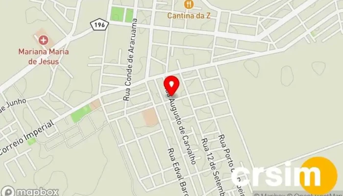 mapa de Lojão Do Brás Loja de Roupa em Quissamã