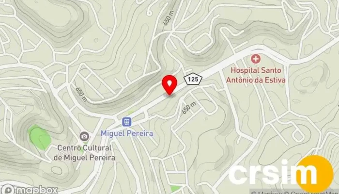 mapa de Lojas CEM Loja de eletrodomésticos em Miguel Pereira