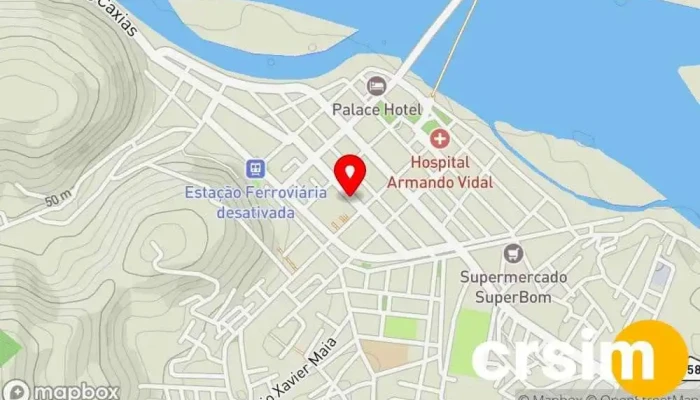 mapa de Lojas Diniz Persianas, Móveis e Decorações Loja de persianas em São Fidélis