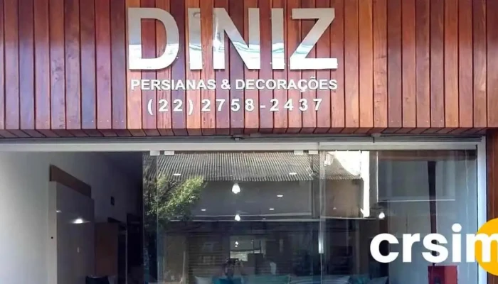 Lojas Diniz Persianas, Móveis e Decorações - São Fidélis