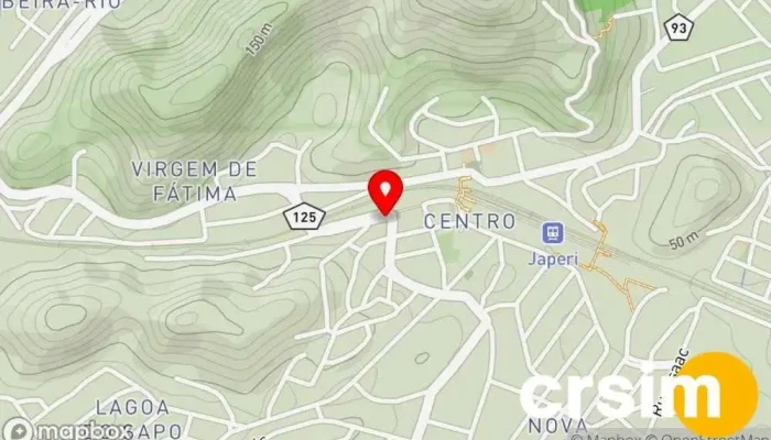 mapa de Lojas Dujuca Loja de eletrodomésticos, Loja de celulares, Loja de Informática, Loja de móveis em Japeri