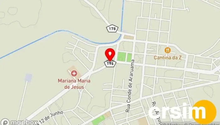 mapa de Lojas Dujuca Loja de eletrodomésticos, Loja de celulares, Loja de Informática, Loja de móveis em Quissamã