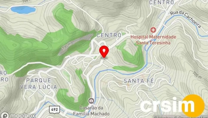 mapa de Lojas Dujuca Loja de eletrodomésticos, Loja de celulares, Loja de Informática, Loja de móveis em São José do Vale do Rio Preto