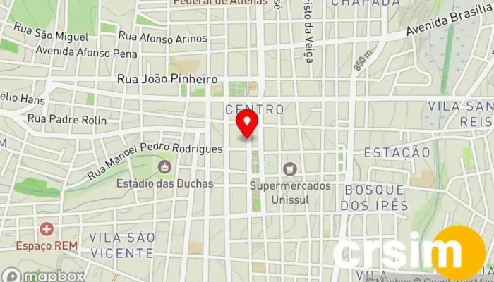 mapa de Lojas Edmil Loja de departamento em - Centro