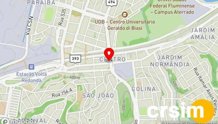mapa de Lojas Eskala - Volta Redonda Loja de Roupa em - Centro