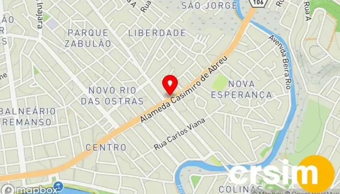 mapa de Lojas G (Rio das Ostras) Loja de departamento em Rio das Ostras