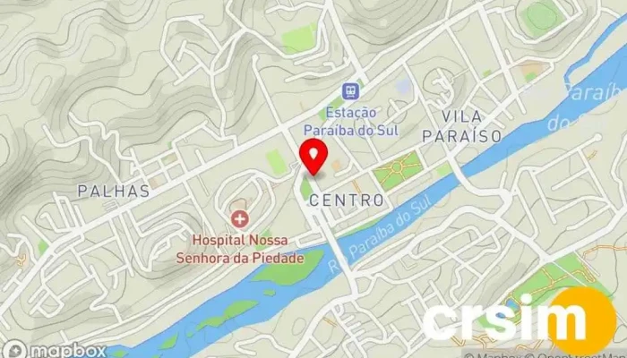 mapa de Lojas Megazine Loja de Roupa em Paraíba do Sul
