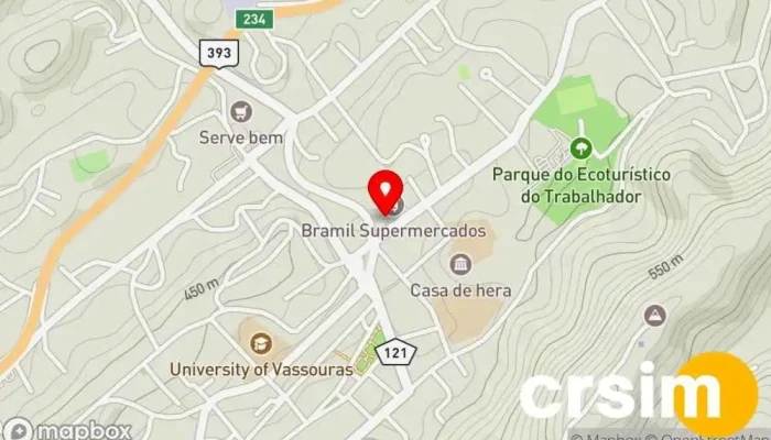 mapa de Lojas Nova Casa Loja de móveis em - Centro