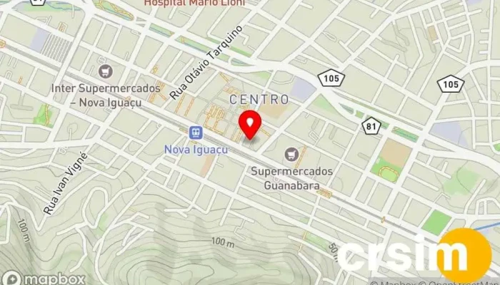 mapa de Lojas Novo Visual Loja de Roupa, Loja de moda infantil, Loja de artigos para cama, mesa e banho, Loja de moda masculina, Loja de calçado, Loja de moda feminina em Nova Iguaçu