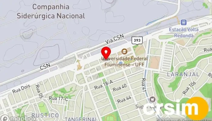 mapa de Lojas Renner Loja de Roupa em n° 1189 - São Geraldo