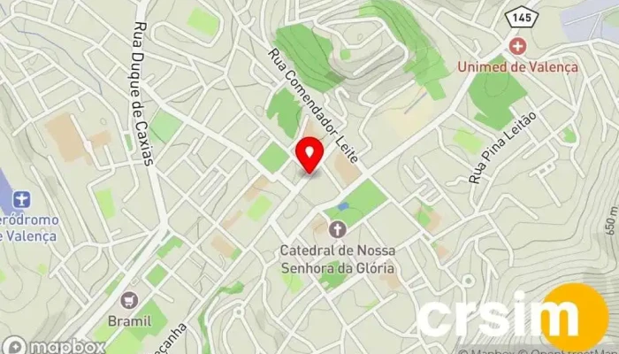 mapa de Lojas Unibrás Loja de roupas de cama em - Jardim Dona Angelina