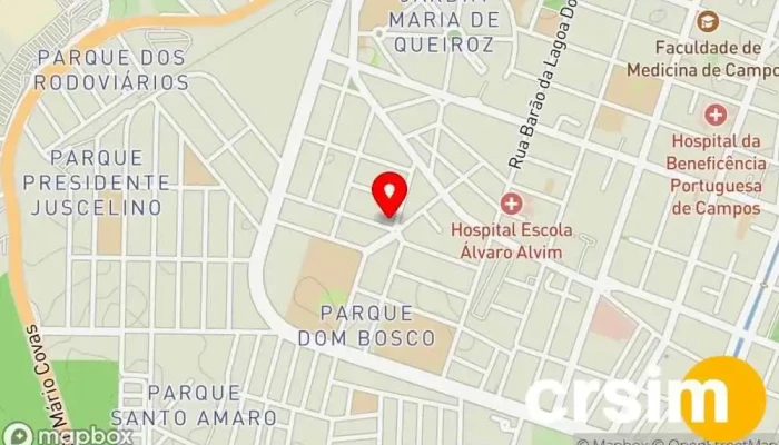 mapa de Loren Vêtir Loja de vestidos em Campos dos Goytacazes