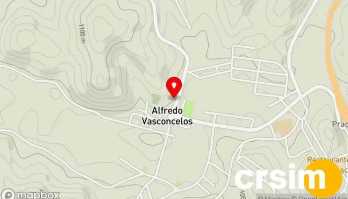 mapa de Loteria Vasconcelos Lotérica em - Centro