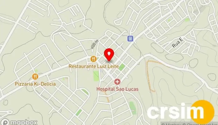 mapa de Luc Motos Loja em Quatis