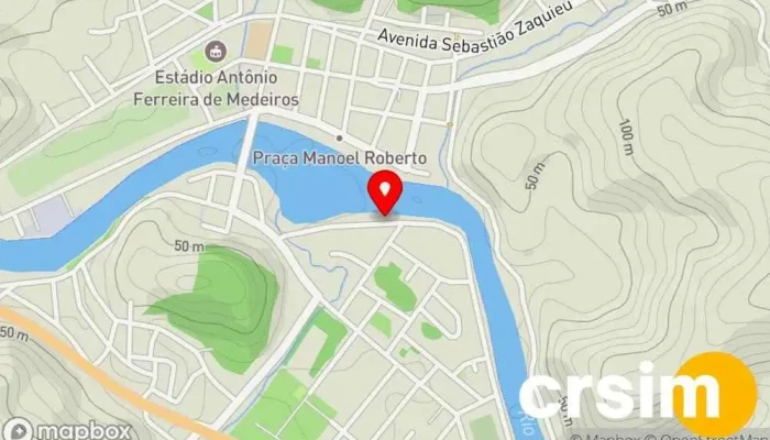 mapa de Luciana Bolo Loja de bolos em Cardoso Moreira