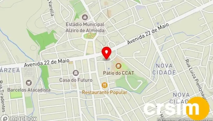 mapa de LZA Loja de moda feminina em Itaboraí