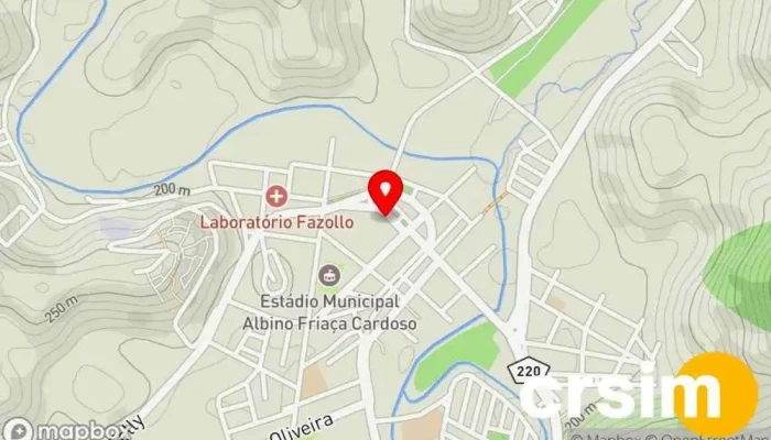 mapa de Madame M boutique Loja de Roupa em Porciúncula