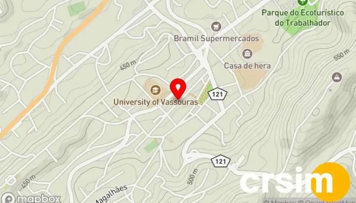 mapa de Mãe Coruja Loja de Roupa em - Centro