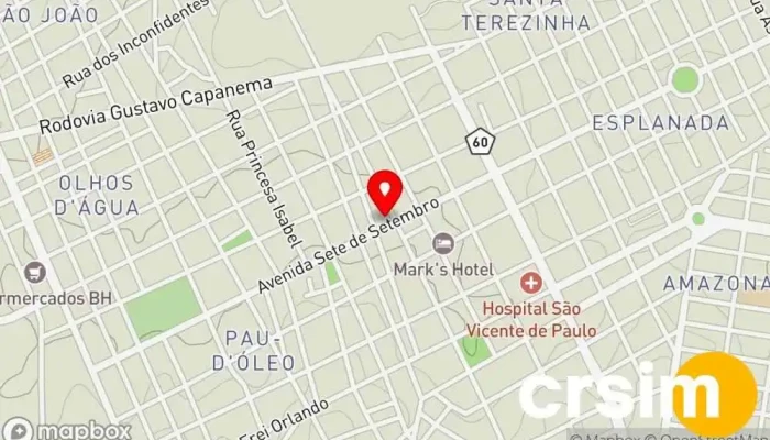 mapa de Magazine MR Loja de Roupa em - Zona Central