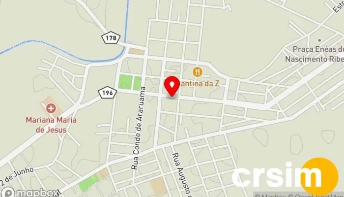 mapa de Magia Kids Loja de roupas para bebês em Quissamã