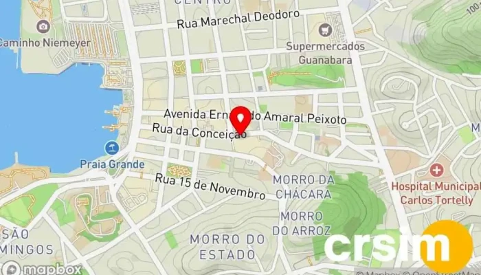 mapa de Malharia Ponto 4 Loja de tecidos em Niterói