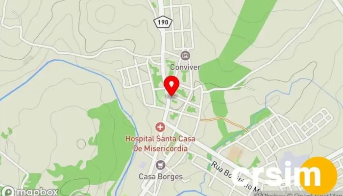 mapa de Maluka Modas Loja de Roupa em 560