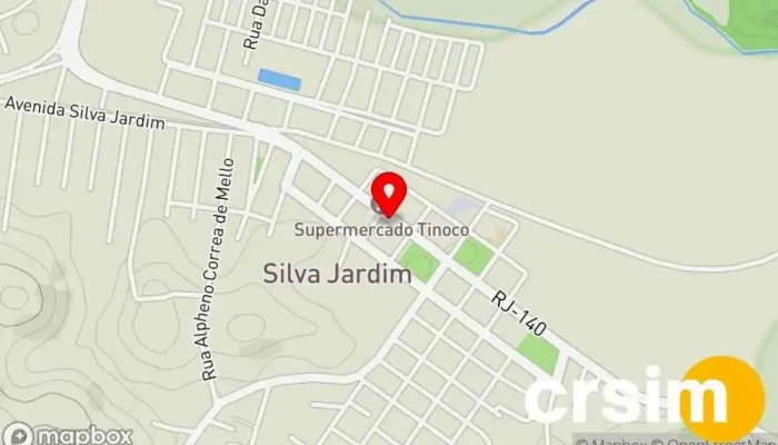 mapa de Mania dos Pés Calçados Loja de calçado em Silva Jardim
