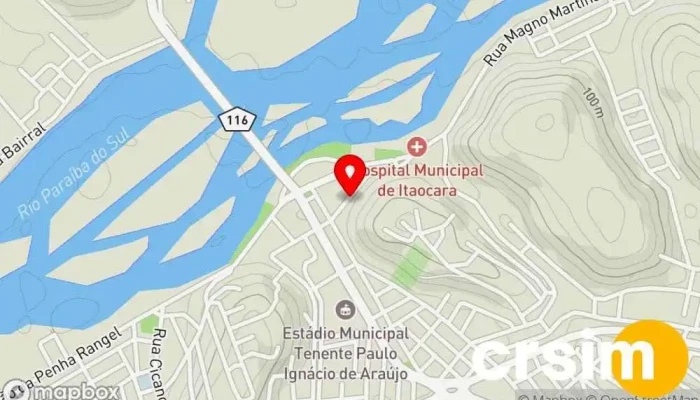 mapa de Marca de Mulher lingeries - Itaocara Loja de lingerie em Itaocara
