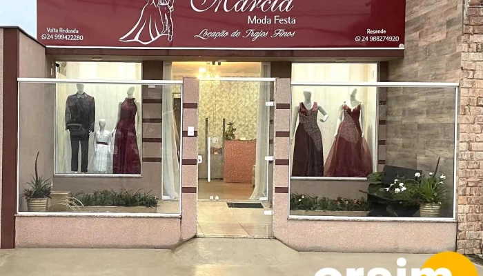 Marcia Moda Festa   Resende Aluguel De Trajes Para Festa Vestido - Resende