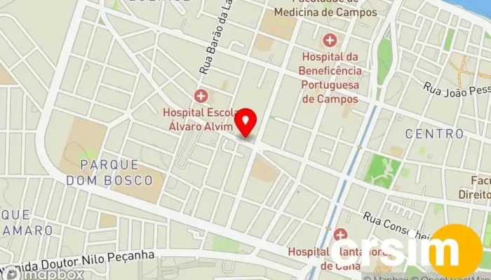 mapa de Maria Filó Loja de moda feminina em Campos dos Goytacazes