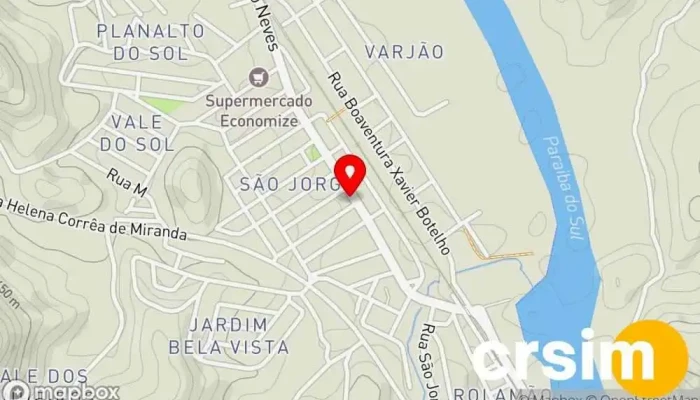mapa de Maria Lez Ateliê Loja de Roupa em Pinheiral