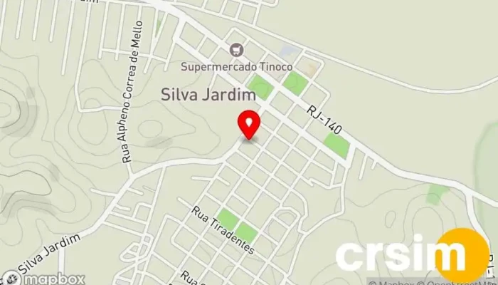 mapa de Mariana Gomberti, Cortinas e Persianas Loja de cortinas e persianas, Loja de tapetes, Loja de papel de parede em Silva Jardim