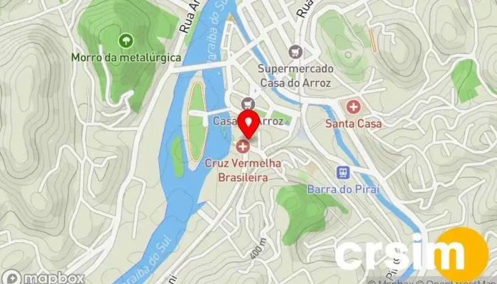 mapa de Marleana Modas Loja de Roupa em Barra do Piraí