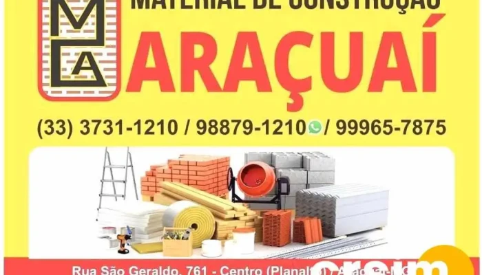 Material de Construção Araçuaí - 775 - Planalto
