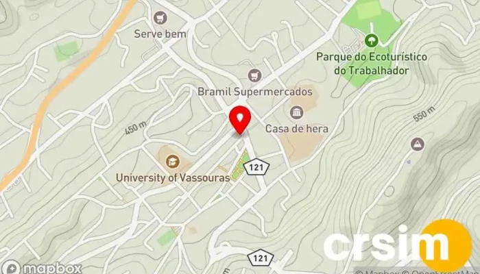 mapa de Mavas Modas Vassouras que agora se Transformou em Intense Casual Loja de Roupa em - Centro