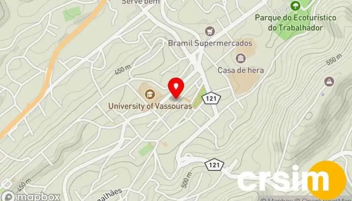 mapa de Mavas Shoes Vassouras Loja de calçado em - Centro