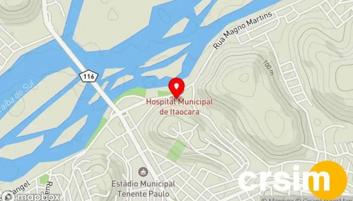 mapa de May's Loja de Roupa em Itaocara