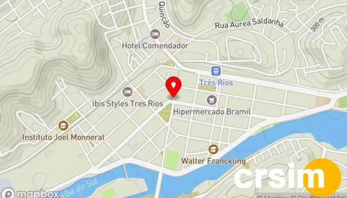 mapa de Mazza Store Loja de moda feminina em RJ