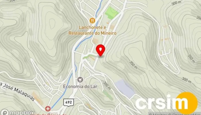 mapa de MEGASORTE LOTERIA Casa lotérica, Loja de celulares em Macuco